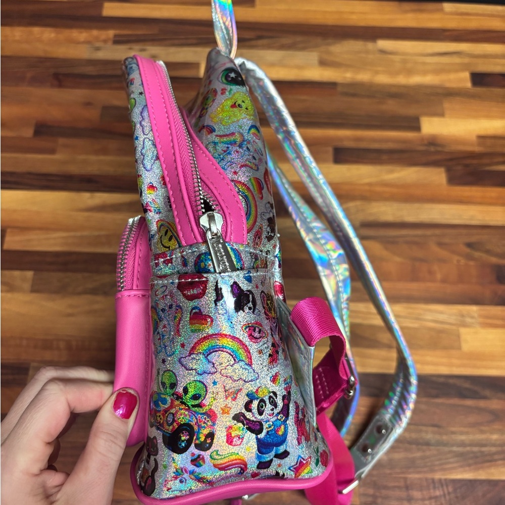 Lisa Frank Loungefly Backpack - Picture 3 of 4